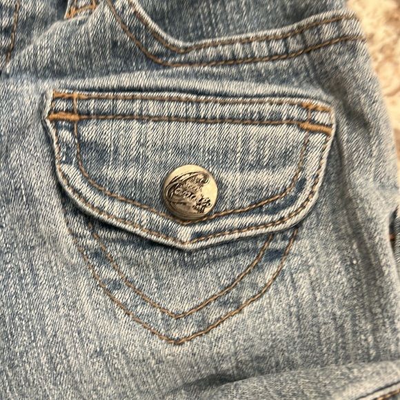 Cute little Candies size 7 just darling blue jean material - Picture 4 of 8